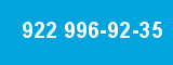 922 996-92-35 922 996-92-35
